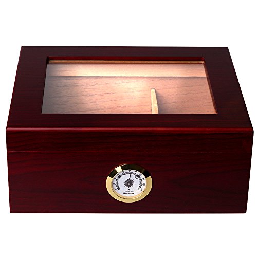 Generic iSH09-M673480mn Mini Digital Hygrometer Humidor Cigar Box